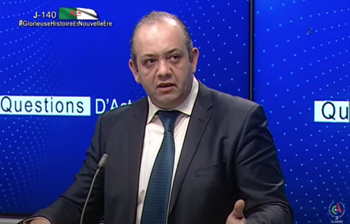 M. Karim Abdelmoula, Vice-président du SNPCN invité a l'émission QUESTIONS D'ACTU sur Canal Algérie.